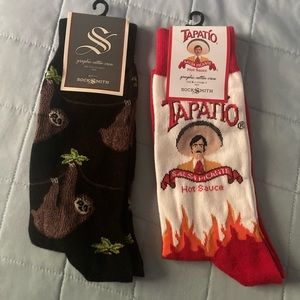 NWT “No Boring Socks” 2 pack bundle
